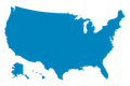 US Map Icon